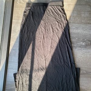 SHEIN Black maxi Skirt